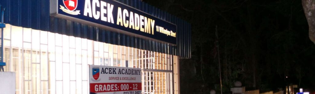 Acek Academy Secondary School Pre-School - cover image