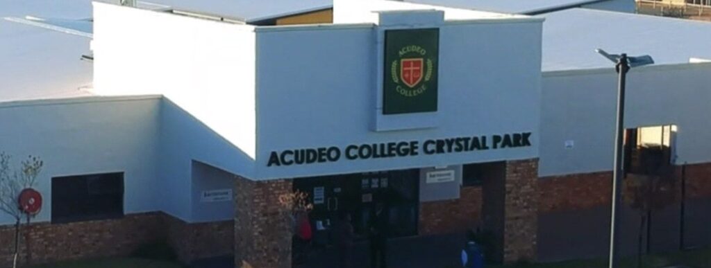 Acudeo College Crystal Park High School - cover image