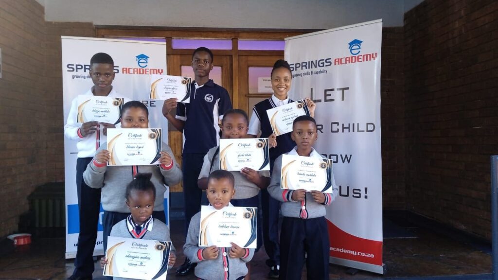 Springs e-Academy High School - cover image